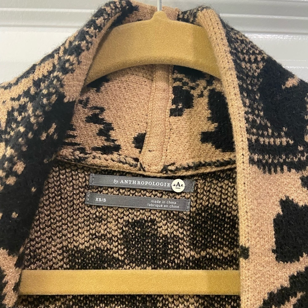Anthropologie - Lola Cocoon Open Front Knit Cardigan - Picture 15 of 16